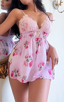 Romantic Roses Babydoll Nightie