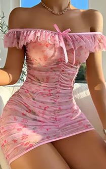 La Mariposa Babydoll Nightie