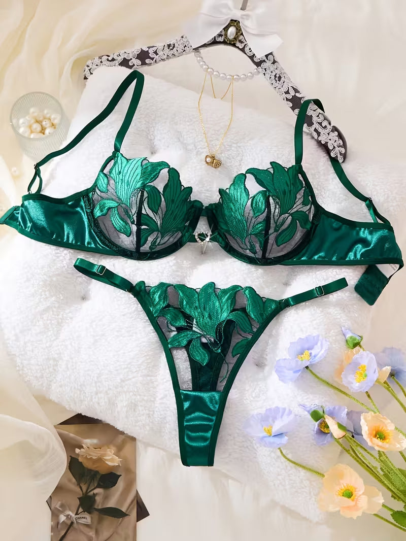Enchanted Eden Panty & Bra Set✨🌿