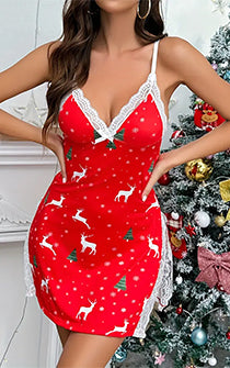 Reindeer Whispers Babydoll