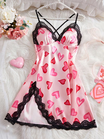 Sweet Secrets in Satin Babydoll 💕✨