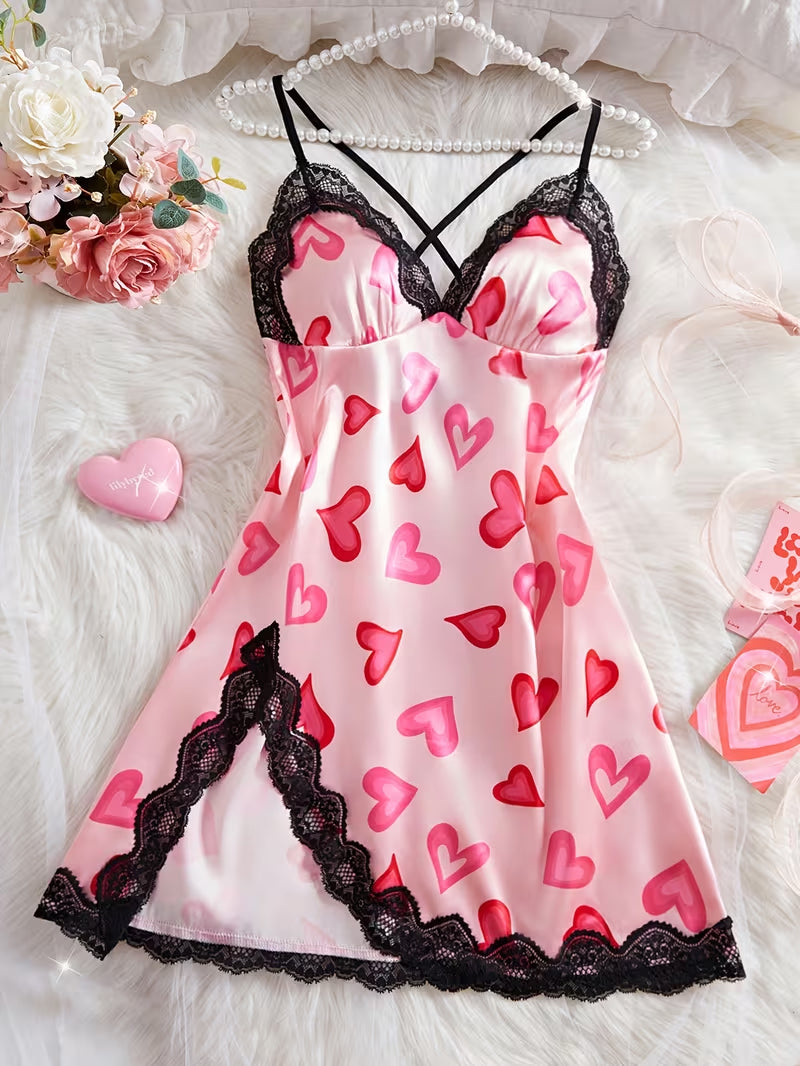 Sweet Secrets in Satin Babydoll 💕✨