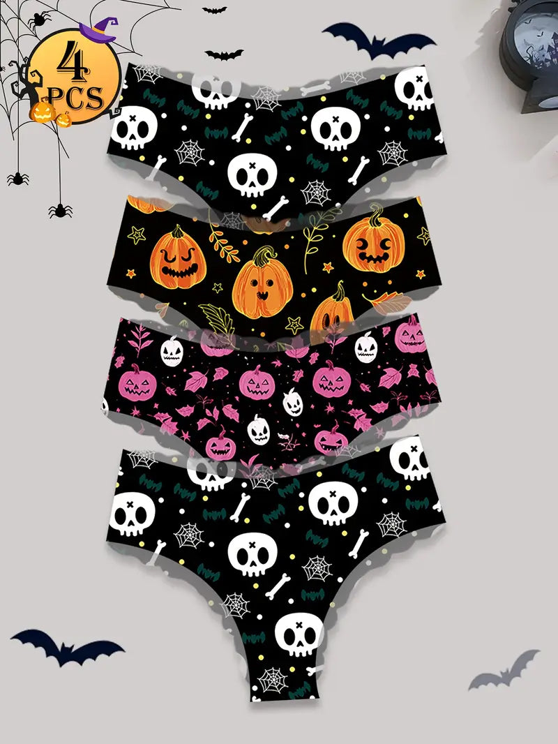Sweet & Spooky Secrets Panties Set 👻🎃