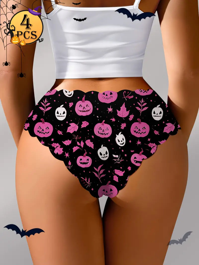 Sweet & Spooky Secrets Panties Set 👻🎃