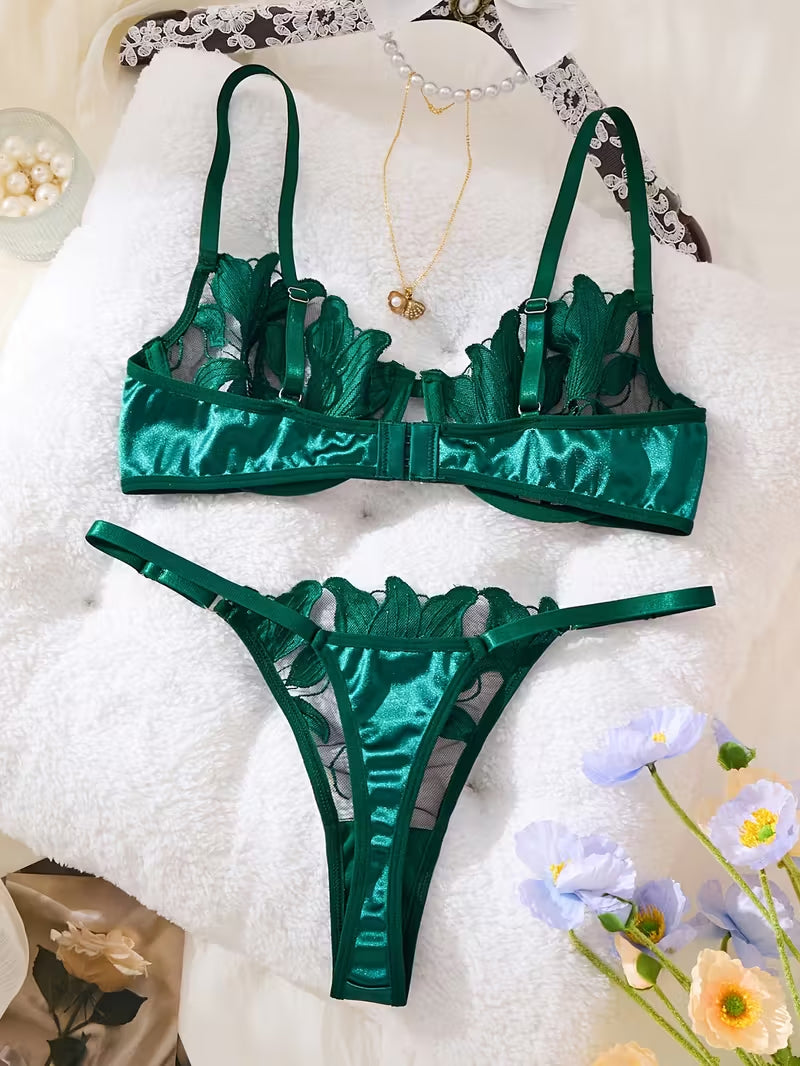 Enchanted Eden Panty & Bra Set✨🌿