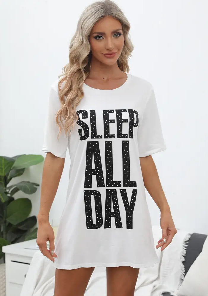 Lazy Girlfriend Sleep Shirt