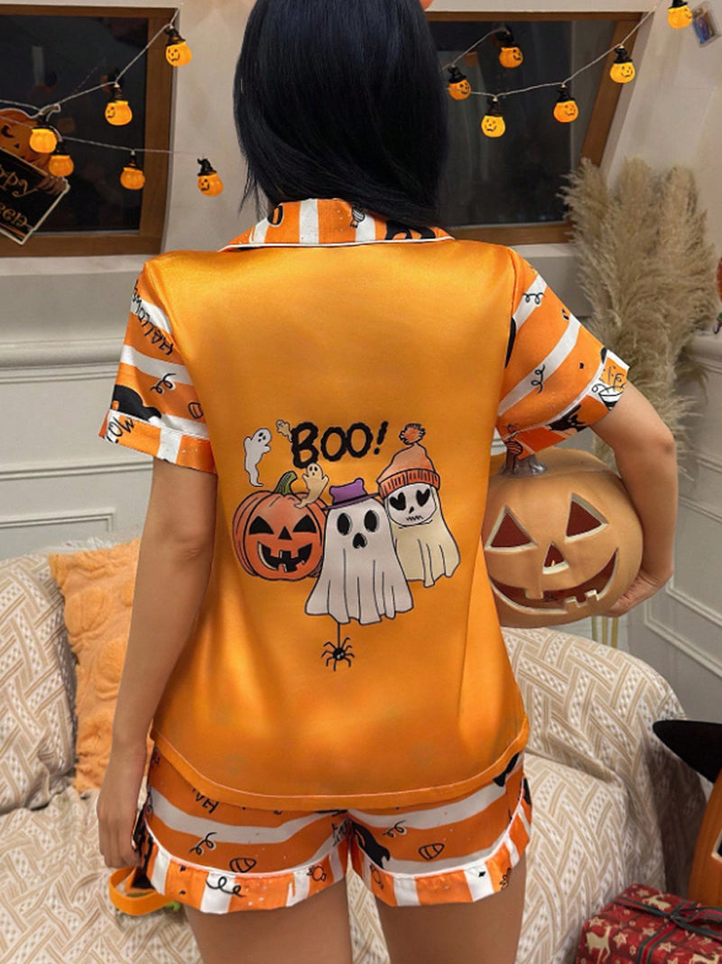 Pumpkin Pajama Party Set🎃✨