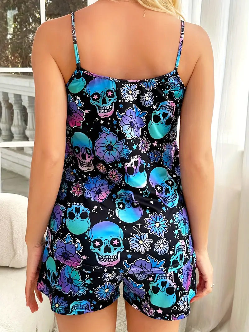 Skulls & Stardust Pajama Set 🌌💀