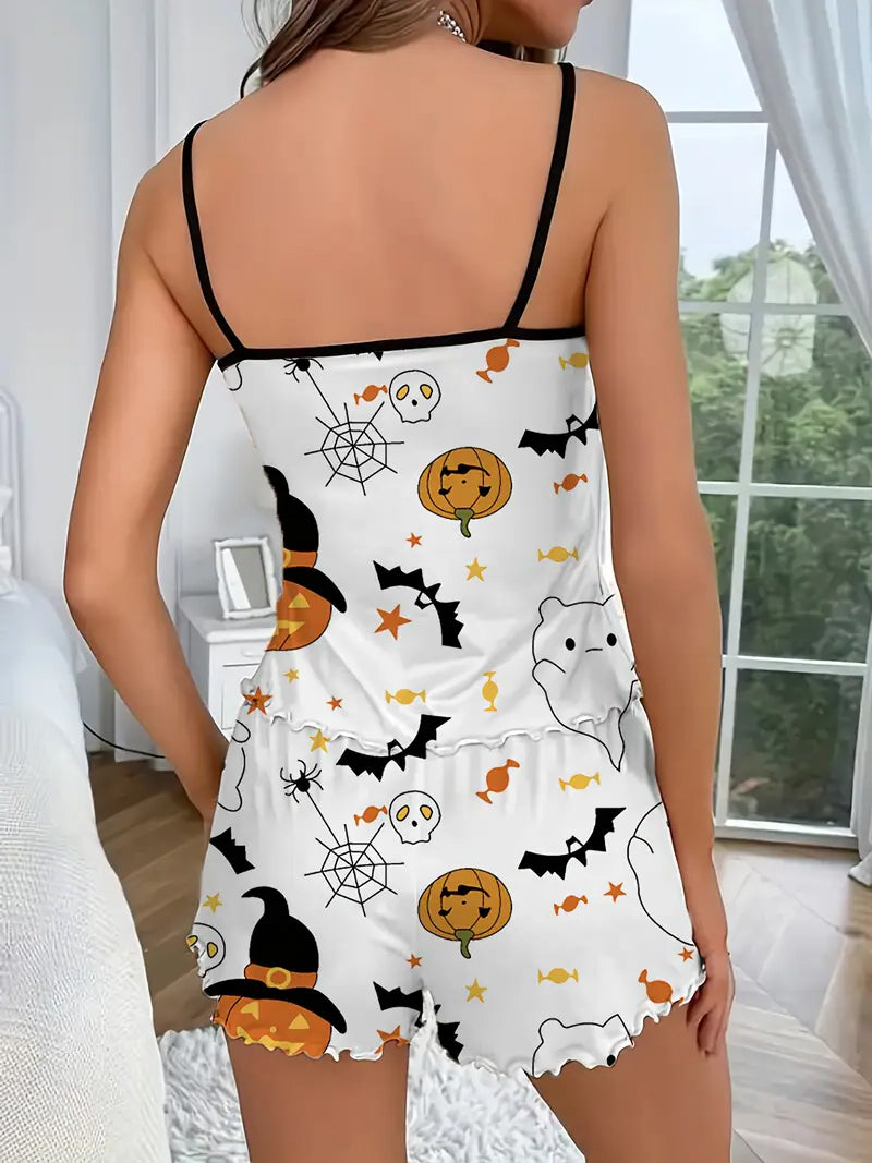 Kitty Ghost PJ Set 👻
