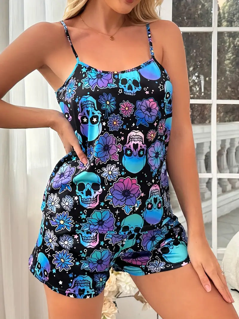 Skulls & Stardust Pajama Set 🌌💀