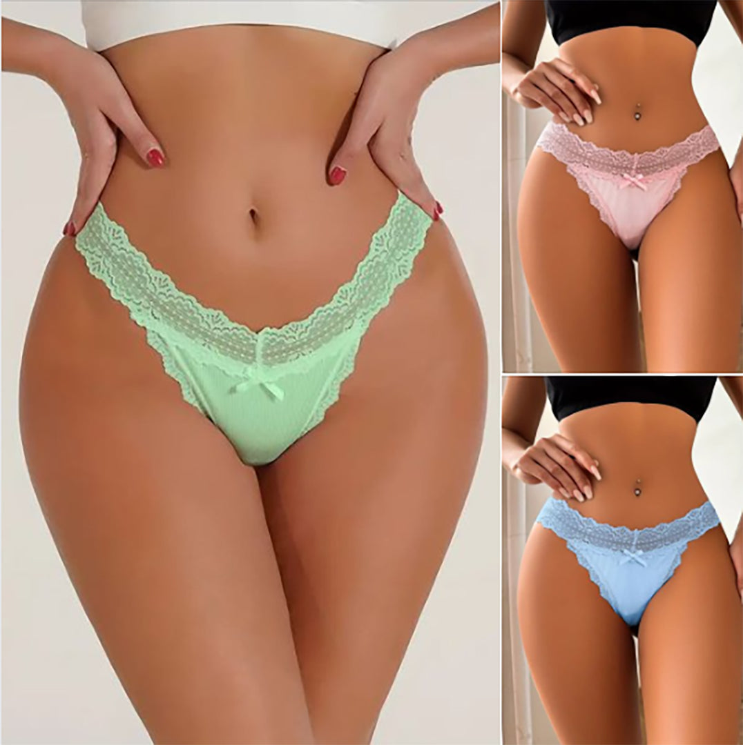 Valentine Charms Thong Trio