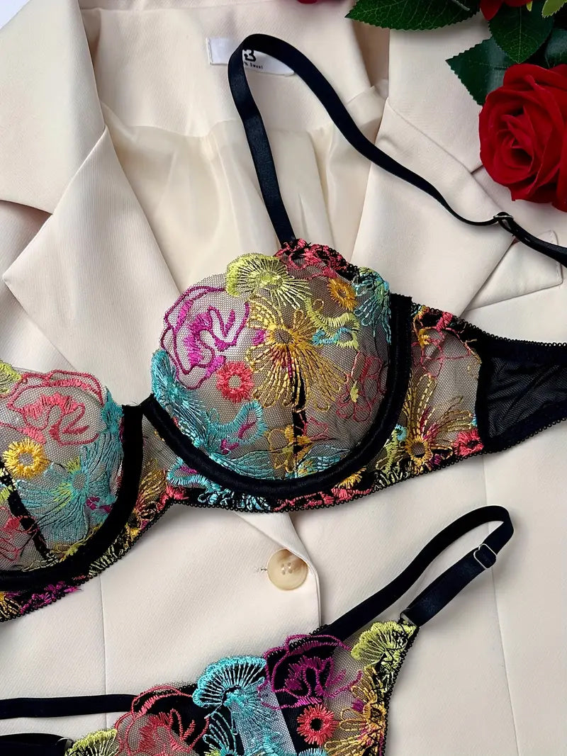 Secret New Years Garden Party Panty & Bra