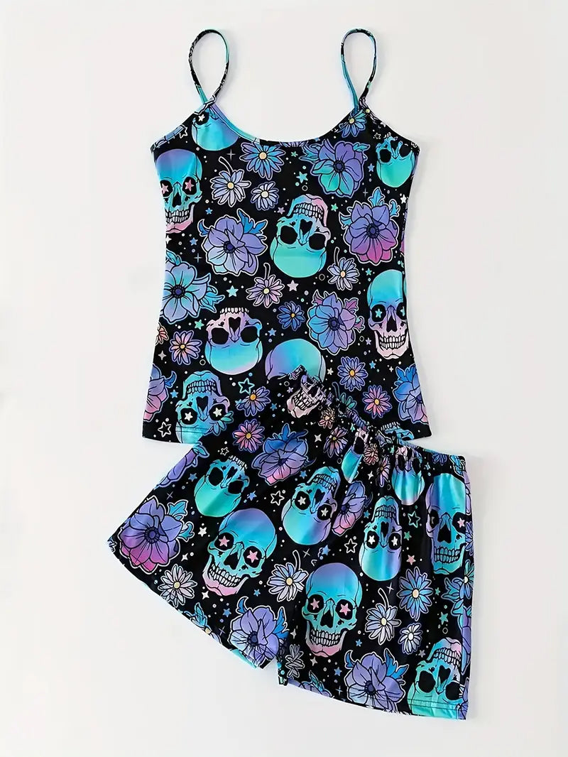 Skulls & Stardust Pajama Set 🌌💀