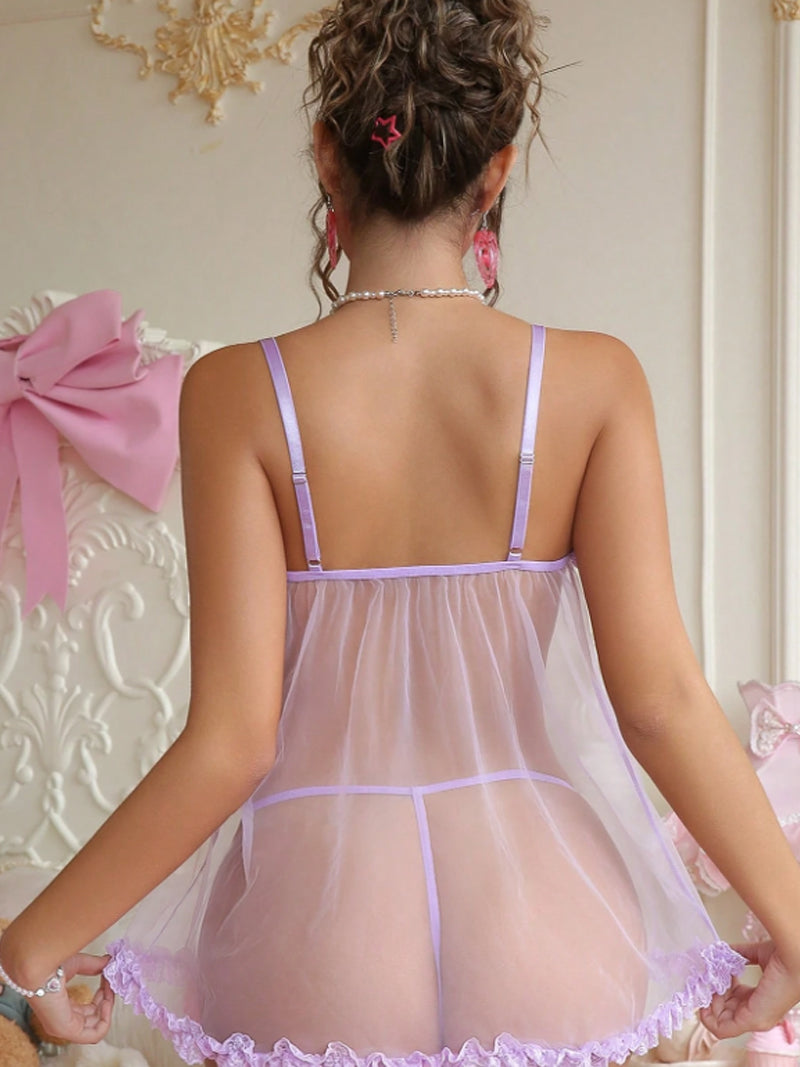 Moonlit Macaron Babydoll🍃💜