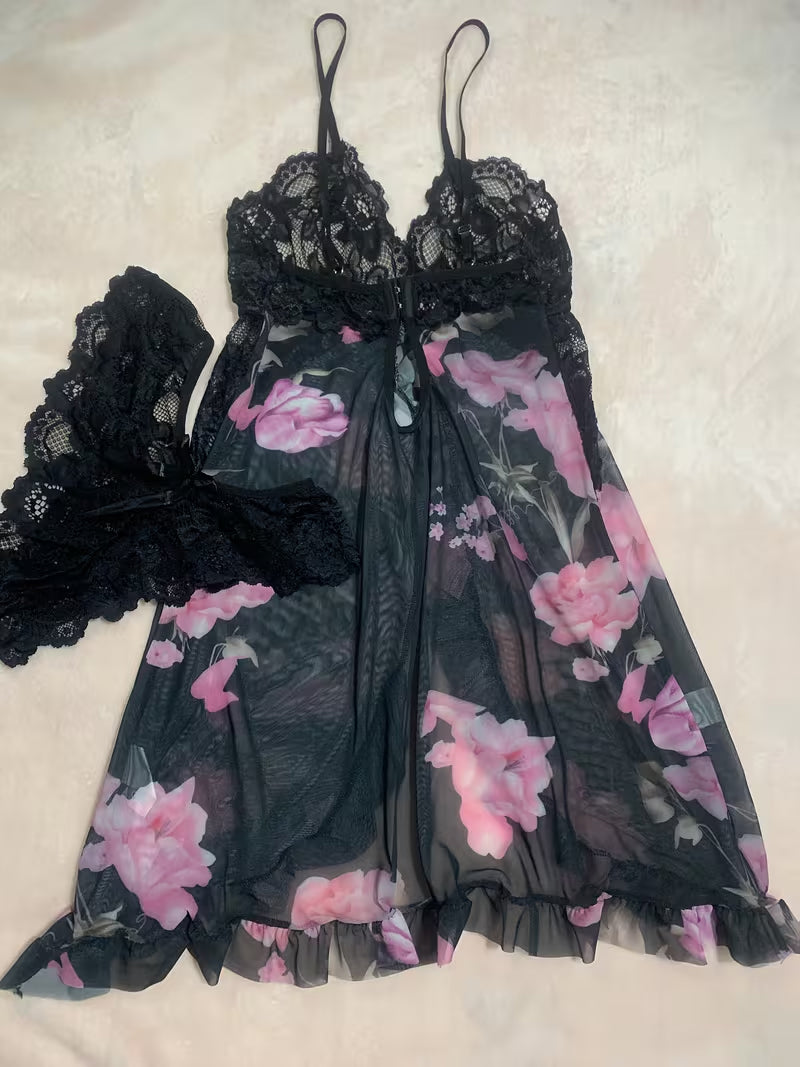 Midnight Magic Affair Babydoll 🌸