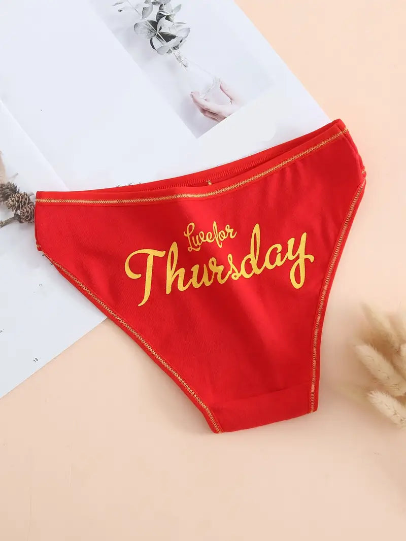 Do You Know What Day It Is Panty Set