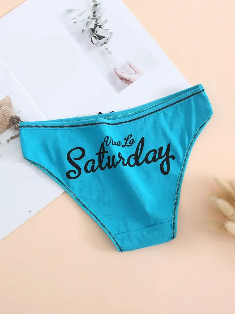 Do You Know What Day It Is Panty Set