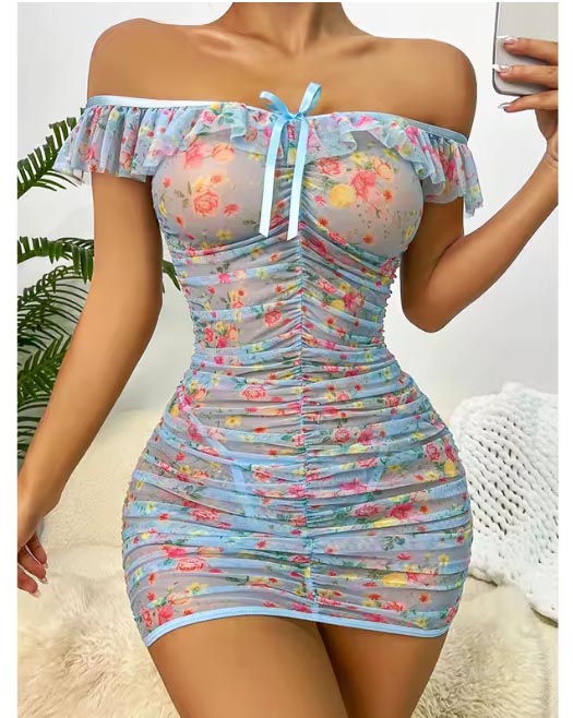 La Mariposa Babydoll Nightie