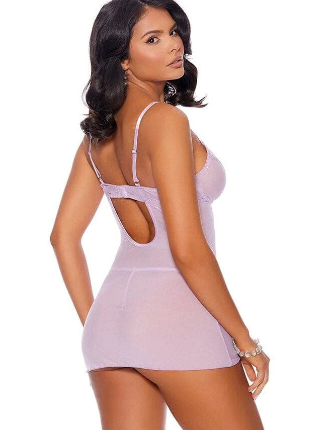 Lovely in Lavender Babydoll Nightie