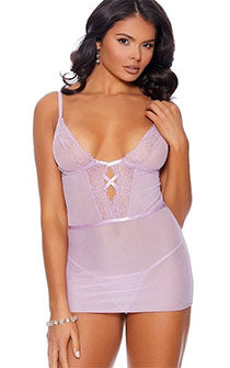 Lovely in Lavender Babydoll Nightie