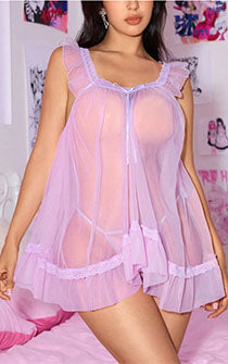 Twilight Blossom Babydoll