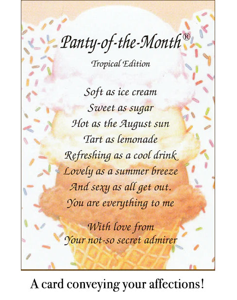 Panty of the Month® - August's Edition