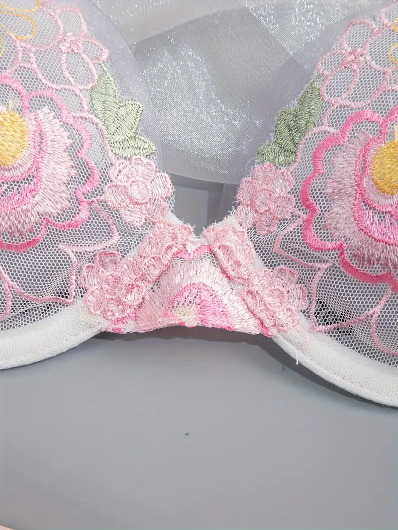 Floral Fantasy Panty & Bra Set