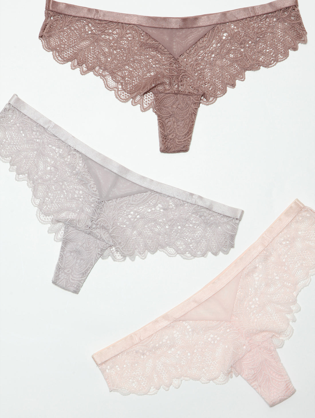 Pastel Princess Panty Trio