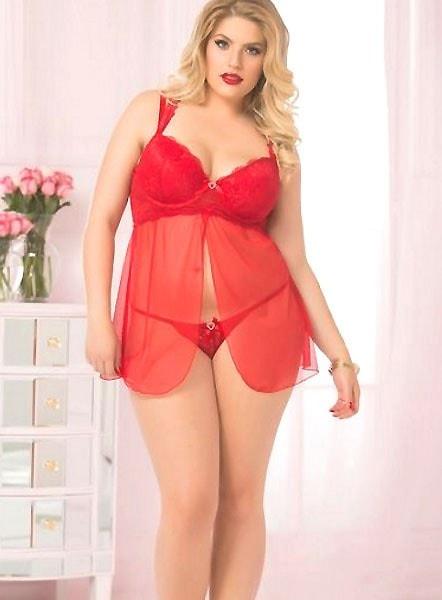 Flyaway Babydoll Plus Size - panties.com
