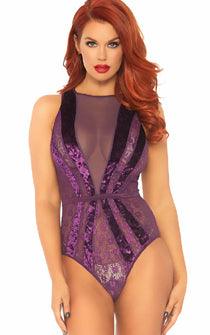Velvet Touch Me Teddy - panties.com