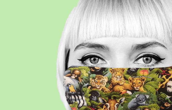 Lion King Fancy Pants Mask - 100% Cotton