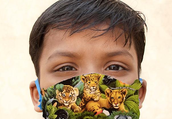 Fancy Pants Mask for Kiddies - 100% Cotton - panties.com