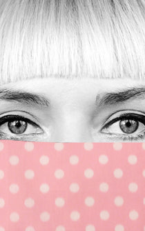 Pink Dot Fancy Pants Mask - 100% Cotton