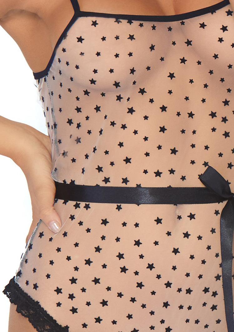 Twinkle Twinkle Midnight Star Bodysuit - panties.com